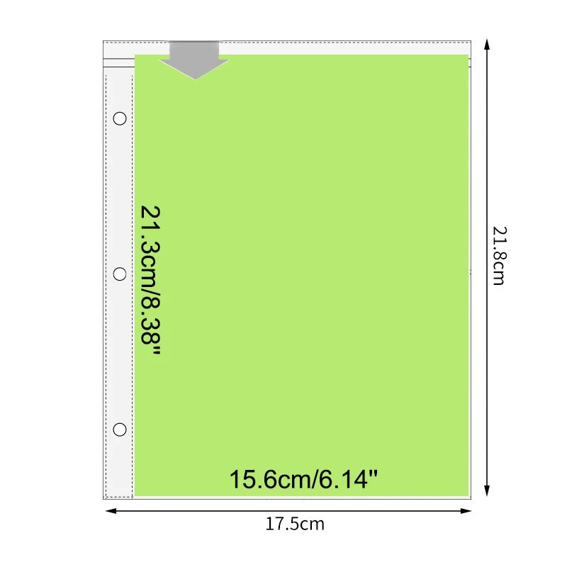 A5 3 Ring PU Leather Binder Kpop Photo Album Refill Pocket 1/2/4/6 3 Inch Photocard Sleeves PVC Free Postcard Collect Book Retro