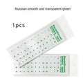 1PCS Russian Transparent Keyboard Sticker Language Letters Black White Label PC Dustproof Laptop Accessories