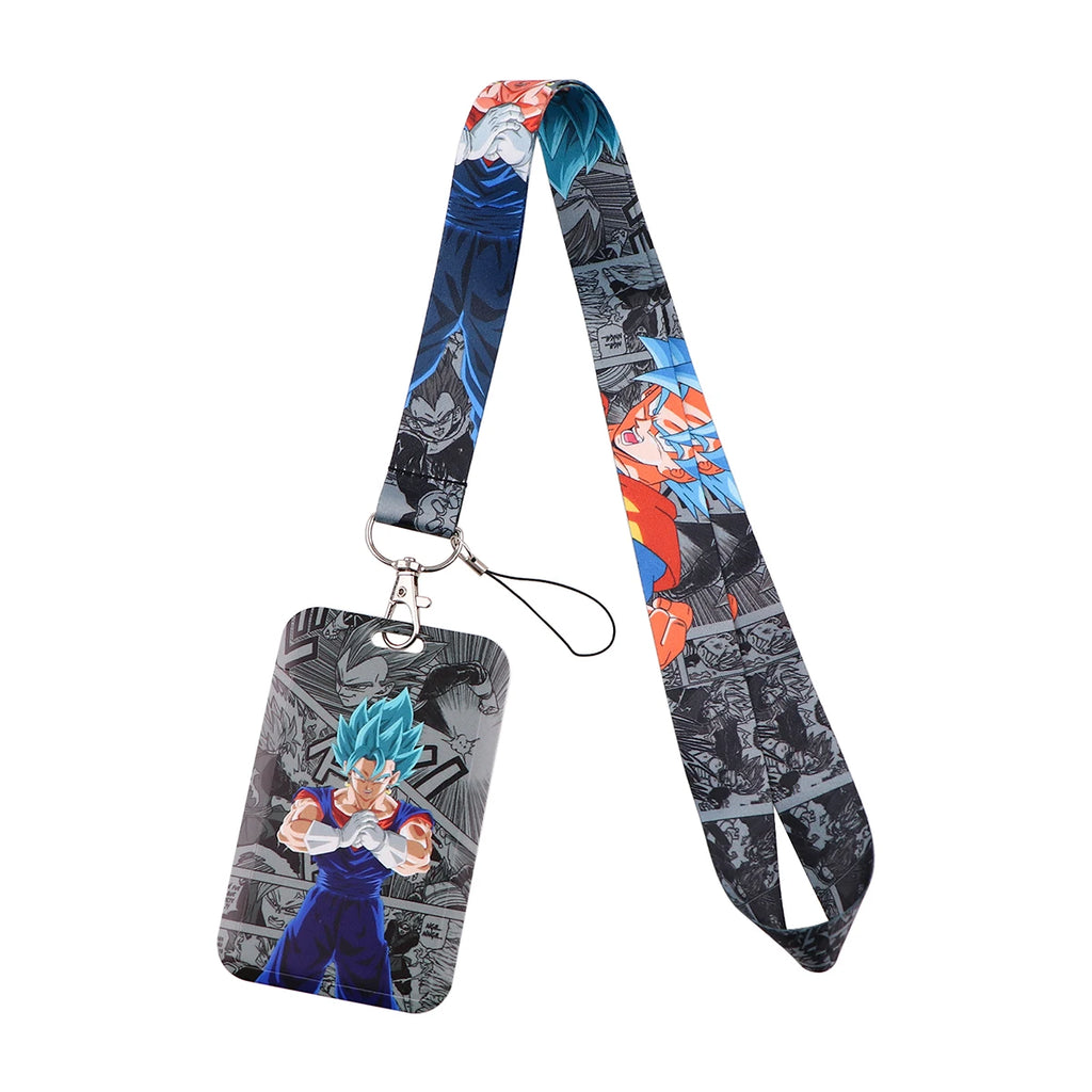 Anime Character Strap Lanyard for Key ID Card Charm Strap Badge Holder DIY Cool Hang Rope Keyring Accessories Gifts Cosplay
