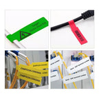 Niimbot Thermal Cable Label 1Roll Paper Adhesive Waterproof Color UV Sticker For D11/D110/D101 Mini Portable Printer Label Maker