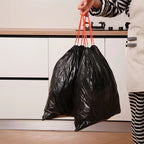 Heavy Duty Drawstring Trash Bags 3.6 Gallon 1/3/5 Rolls for Kitchen Bathroom Bedroom Living Room Office - Kitchen Bin Liners
