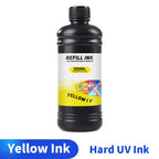 HINICOLE 500ml LED UV Ink 1000ml For Epson L800 L805 L1800 R280 R290 R330 1390 1400 1410 For DX5 DX6 DX7 Universal UV Printer