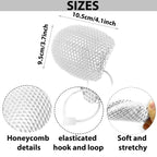 Exfoliating Bath Glove Honeycomb Body Scrubber Deep Cleansing Shower Mitt Soft Massage Sponge for Dead Skin Removal
