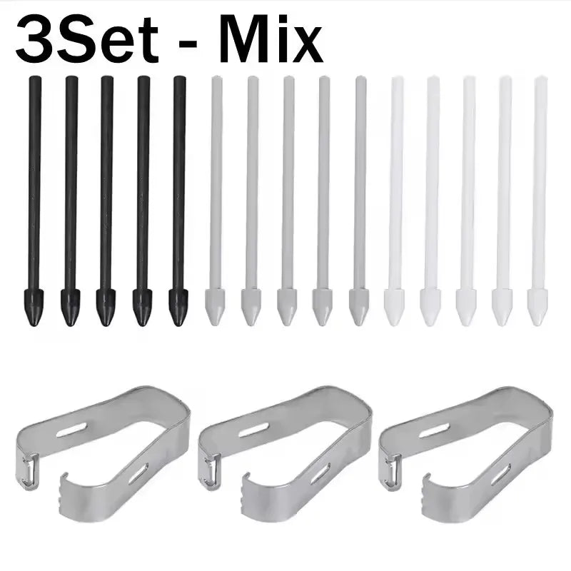 Replacement Pencil Tips for Samsung Galaxy Tab S6 S7 S21 S22 S23 S24 Note 10 20 S Pen SPen Nibs with Removal Tweezer Refill Set