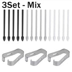 Replacement Pencil Tips for Samsung Galaxy Tab S6 S7 S21 S22 S23 S24 Note 10 20 S Pen SPen Nibs with Removal Tweezer Refill Set