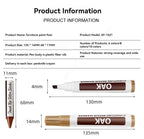 13/21Pcs Furniture Repair Pen Markers Remover Wood Scratches Restore Kit Scratch Filler Paint Wooden Cabinet Floors Tables