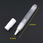 Creative Plastic Empty Pen Rod 3mm 5mm 6.5mm 8mm 10mm Barrels Tube for Graffiti Pens Liquid Chalk Markers Paint Pen Accessories
