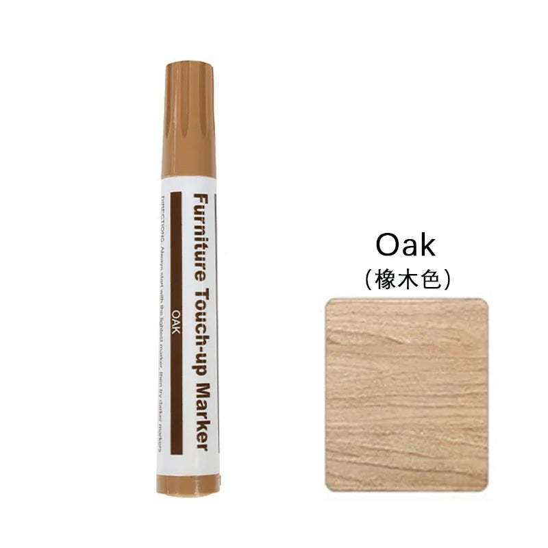 Wooden Furniture Repair Pen Touch Up Markers & Filler Sticks Wood Scratch Restoration Kit Patch Paint Pen Wood Composite Repair