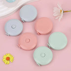 5PC Retractable Soft Tape Measure Double-sided Measurement Ruler Portable Body Flexible Ruler for Weight Loss Measurement ﻿