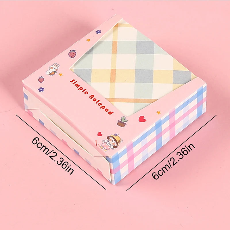 200pcs Style Pattern Sticky Notes, Element Notepad, Non-Sticky Notepad Ledger, Ledger, Diary, School Supplies, Stationery