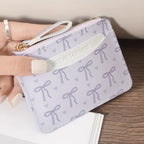 Fashion PVC Credit Card Holder Roomy Small Card Case Lightweight Slim Coin Purse for Women Girls
