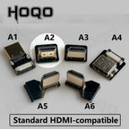 HDMI-compatible FPV Cable Micro/Mini HD-90 Degree Adapter FPC Ribbon Flat Pitch 20pin For TV Projector Multicopter Aerial Photog
