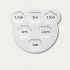 Wax Seal Stamp Silicone Mold Pad Multiple Sizes Sealing Wax Mould Mats Sealing Fix Shapes Envelope Invitation DIY Scrapbook Tool