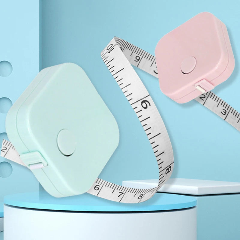 2M Portable Tape Measure Small Jewelry measurement Ruler for Weight Loss Medical Body Measurement Tailor Measure Clothes Waist