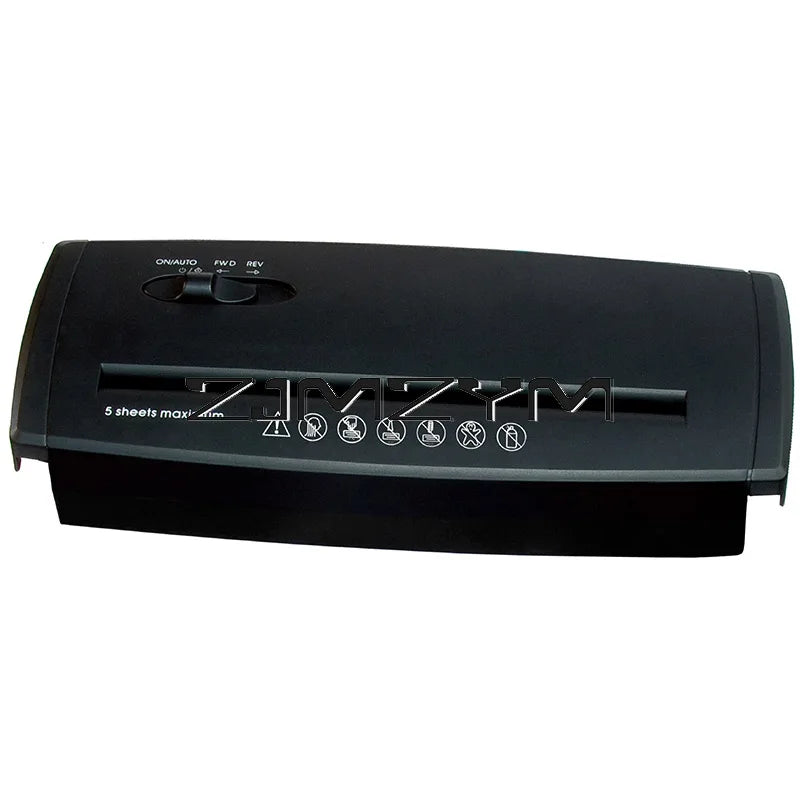 10L Paper Shredder Small Mini Office Paper Shredder Household Electric Strip Paper Shredder Business