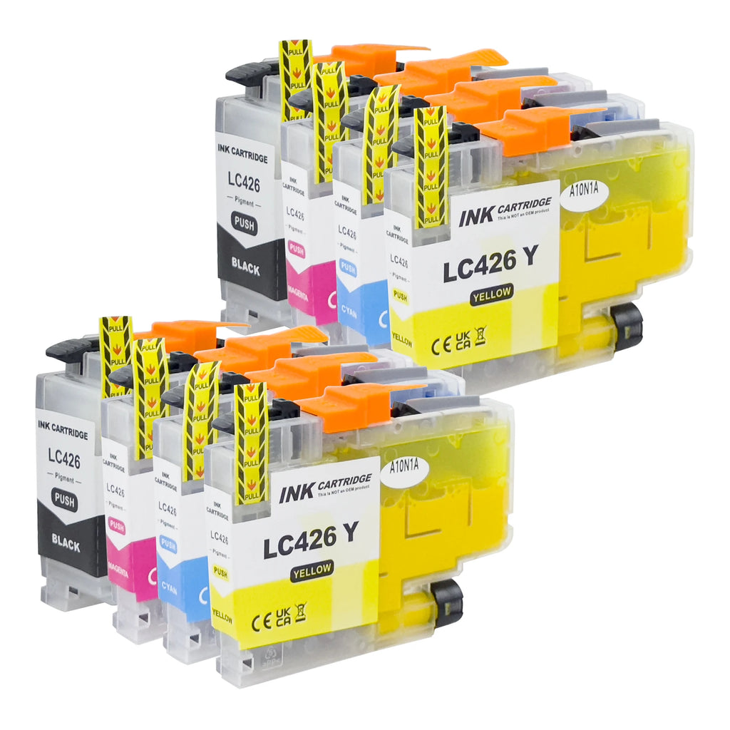 LC426 LC426XL 426XL Ink Cartridge For Brother LC 426 XL Compatible MFC-J4335DW MFC-J4340DW MFC-J4535DW MFC-J4540DW Printer