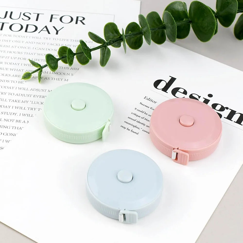 2M Soft Retractable Tape Measure Self-Lock Flexible Ruler for Tailor Sewing Body