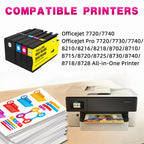 H-952XL 953XL 954XL 955XL Ink Cartridge for OfficeJet 7720 7740 OfficeJet Pro 7720 8210 8720 All-in-One Printer