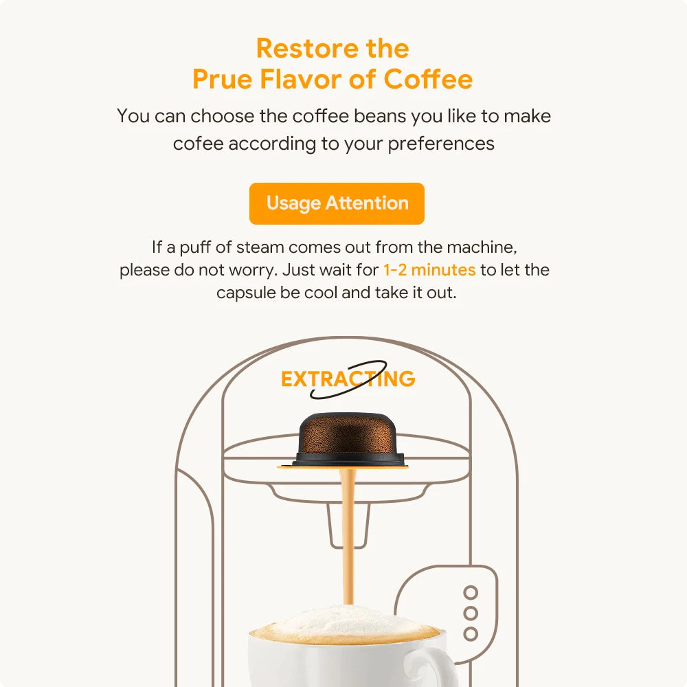 icafilas Refillable Coffee 60/180/200/220ML Capsule for Bosch Tassimo Machine Reusable Coffee Filter Pod Espresso Adapter Maker