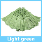 100pcs/Pack 13cm Tassel Silk Fringe Silky Floss Bookmark Tassels Mini Tassels for DIY Craft Jewelry Making Souvenir Bookmarks