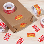250Pcs/roll  Fragile Warning Sticker Care Shipping Special Tag Useful Shipping Express Label Handle With Care Keep