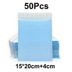 100pcs Bubble Mailers Pink Poly Bubble Mailer Self Seal Padded Envelopes Gift Bags For Book Magazine Lined Mailer Self Seal