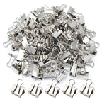 5-30Pcs Binder Clips File Metal Paper Clips Silvery Paper Clip Clamp 15/19/32/40/50mm Stationery Clip Office School Supplies