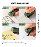 Kokuyo A Little Special 10#Needle Mini Stapler,Strong&Easy Lightforce Effortless Stapling Tool for School,Home,Office,Exam,Files