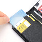 Portable Super Slim Soft Wallet PU Leather Mini Credit Card Wallet Purse Card Holders Men Wallet Thin Small Short Wallets