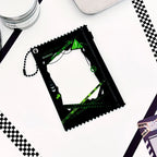 INS Transparent Candy Bag Badge Holder Korean Photocard Holder Display Bag Pendant Idol Photo Card Protective Cover Card Holder