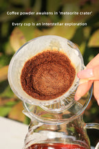 Crystal Eye Dripper 1-4 Cups Glass Slow Brewing Accessories Pour Over Coffee Dripper Reusable Coffee Maker