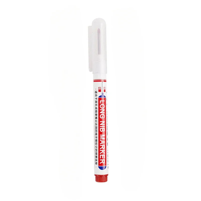 White Marker Pens 0.7/1.0/2.5mm Waterproof Oily Permanent Paint Pen Markers for Wood Rock Plastic Leather Glass Metal Ceramic