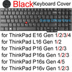 Keyboard Cover for Lenovo ThinkPad 16 Z16 P1 X1 E16 L16 P16 T16 P16s P16v T1g T16g Gen 8 7 6 5 4 3 Silicone Protector Skin Case