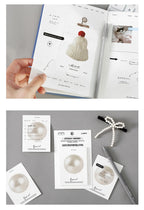 30sheets Fluffy Daily Series Notes Simple Ins Style Check-in Planner Student Notes Message Paper