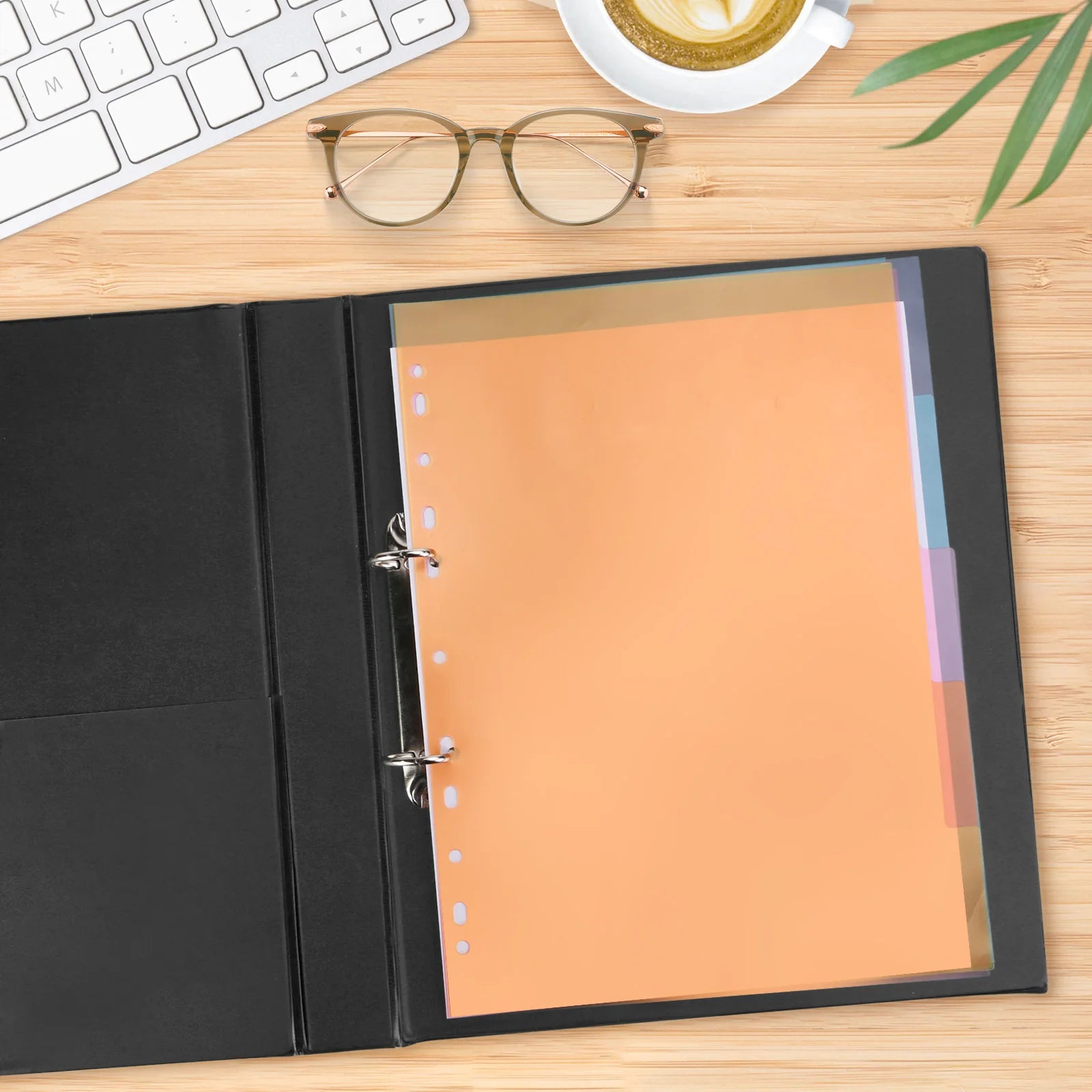 EAGLE Binder Index Dividers A4 Size Index Page for Loose-leaf Notebook Stationery Bookmark School Office Supplies