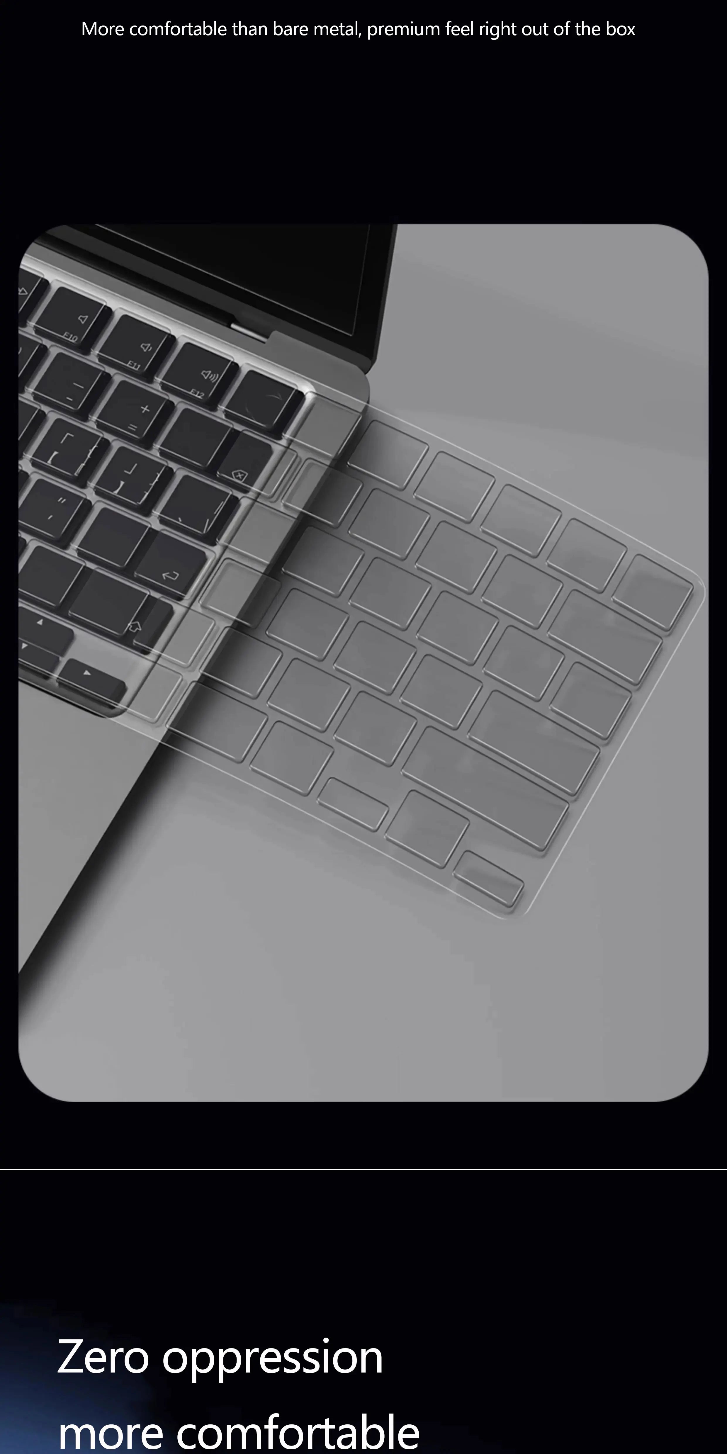 Suitable for Apple MacBook Pro Keyboard Film, Air Computer, Mac Laptop, M2.13 Inch 14 Inch Protective Case, MacPro 2024