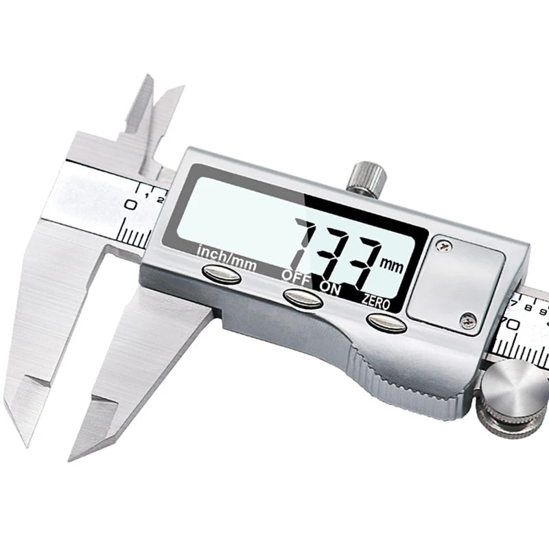 0-150mm Vernier Caliper Stainless Steel LCD Digital Caliper 6 inch Instrument Depth Measuring Tools by
