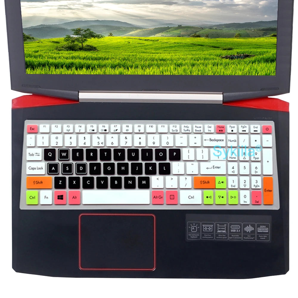 Keyboard Cover for Acer Nitro 16 16S 15 17 5 Spin 7 AN515 AN517 AN715 V AN16 AN14 ANV15 AN18 ANV16 Silicone Protector Skin Case
