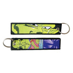 Dragon Ball Embroidery Cool Keychain Lanyard Anime Manga Series Badge Holder USB Pendant Portable Key Lanyard Accessories