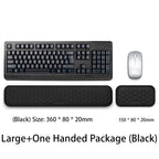 Keyboard Mouse Wrist Protection Rest Pad Ergonomic Office Typing Relax Wrist Memory Foam Mouse Pad PC Computer Laptops Mouse Pad