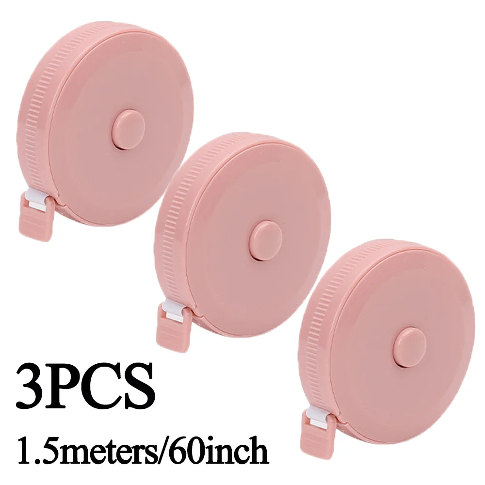 Retractable Soft Tape Measure Double-sided Measurement Ruler Portable Body Flexible Ruler for Weight Loss Medical Measurement