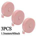 Retractable Soft Tape Measure Double-sided Measurement Ruler Portable Body Flexible Ruler for Weight Loss Medical Measurement