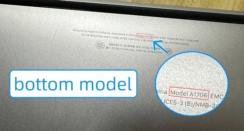 (Us American Version) Translucent Gray Mbp Suitable for Apple Mac Book Keyboard Stickers, Translucent Protective Stickers, Compatible with 13- 16inch MacBook Air/Pro