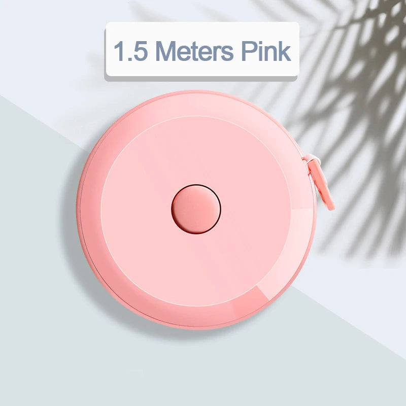 Retractable Metric Tape Soft Measuring Tape Mini Roulette Portable Tape Measure Flexible Ruler Mini Metre For Body Measurement