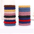 20Pcs Women Girls Simple Basic Elastic Hair Bands Ties Scrunchie Ponytail Holder Rubber Bands Fashion Headband Hair Accessories