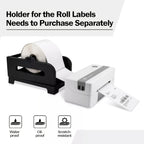 Commercial Grade 4x6 Inch Direct Thermal Shipping Label Roll 350 Labels, 100x150mm Self-Adhesive Address Stickers for E-commerce