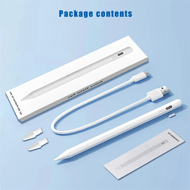 For Apple Pencil 2 1 Palm Rejection Power Display iPad Accessories iPad 2022 2021 2020 2019 2018 Pro 11 12.9 Air Mini Stylus Pe