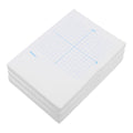 3Pcs Math Xy Coordinate System Notepad Precise Graph Paper Notebook for Students Engineers Classroom Homework White Grid Sheets