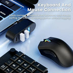 Mini Splitter 4 Ports USB Hub 3.0 Box Rotatable USB Data Transfer Multiple Expander For Computer Laptop MacBook PC Accessories