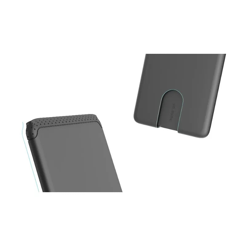 Fashion Sticker Credit Card Holder 3M Mini Adhesive Soft Silicone Mobile Phone Wallet Phone Holder Compatible for Phone Android